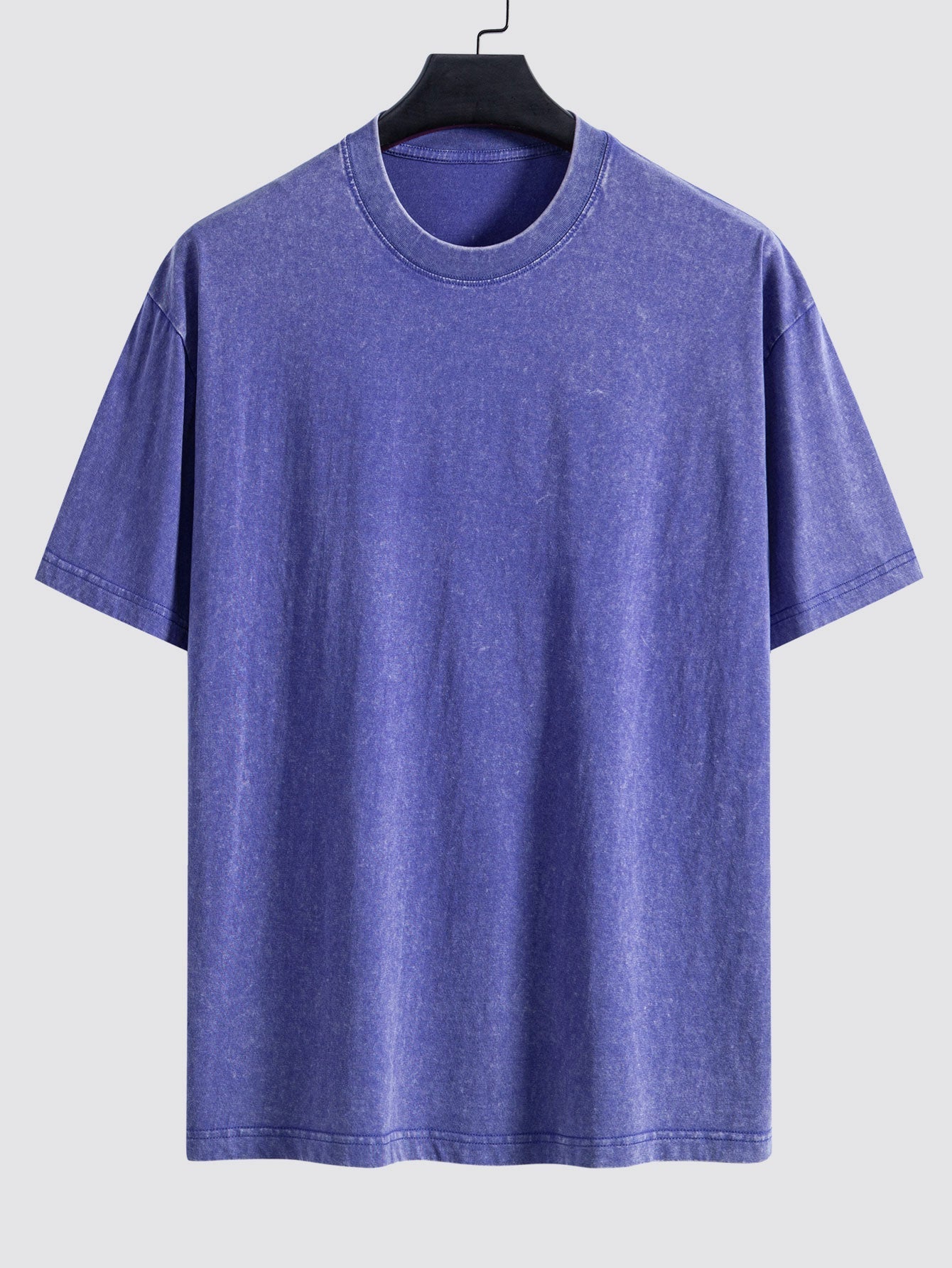 Oversized basis T-shirt in gewassen distress