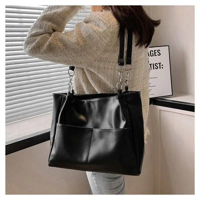 Iris® | Grote Vintage Handgemaakte Lederen Tas