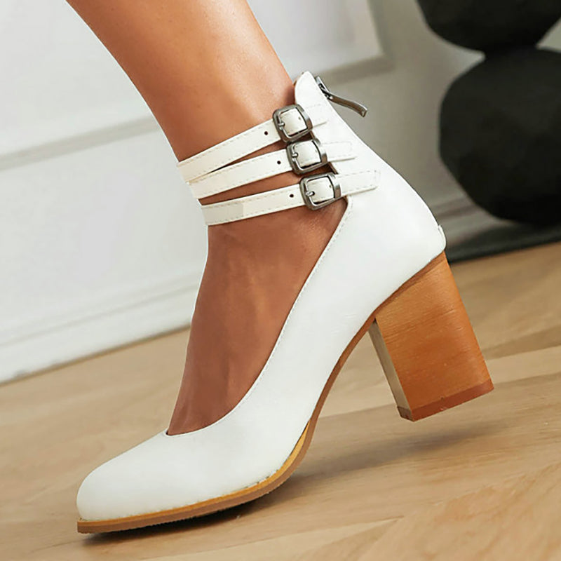 Elisa™| Gladde Sandalen met Dikke Zool