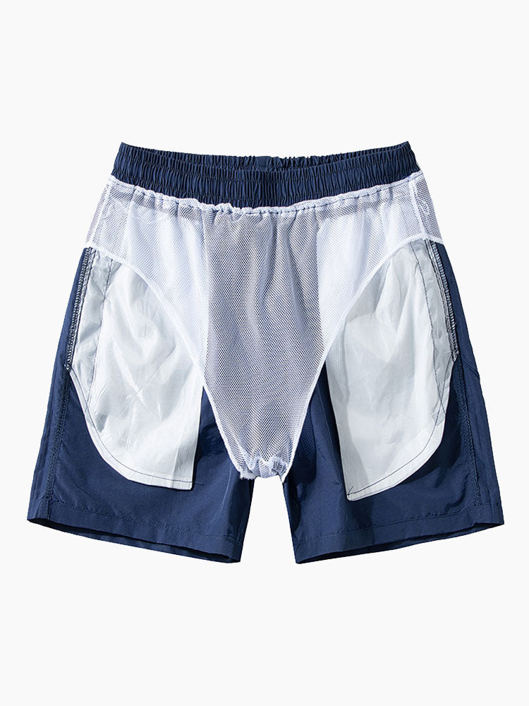 Kleurafdrukknop voor short en zwemshort