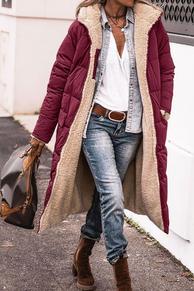 Josefine® | Luxe Omkeerbare Sherpa Mantel