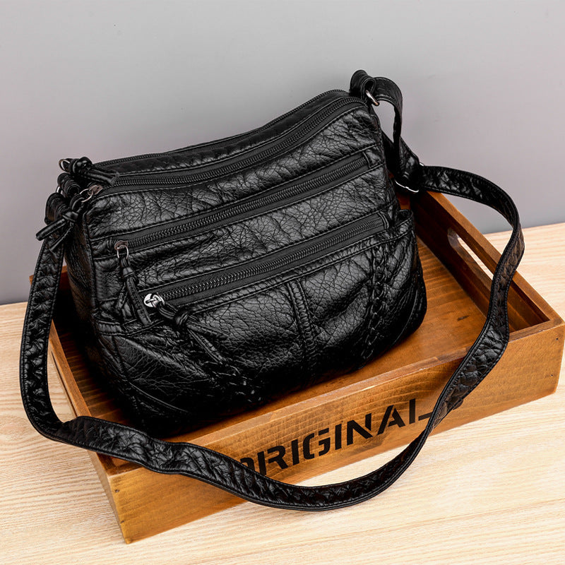 Amy™ - Petit Handtas van Leer