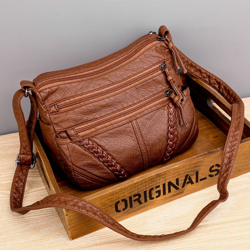 Amy™ - Petit Handtas van Leer