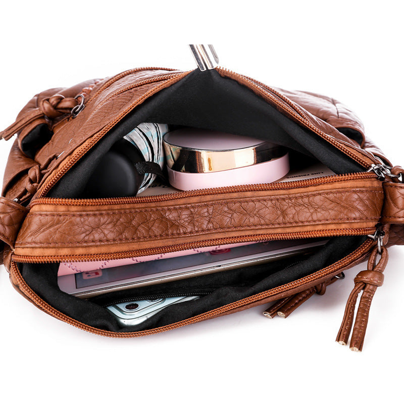Amy™ - Petit Handtas van Leer