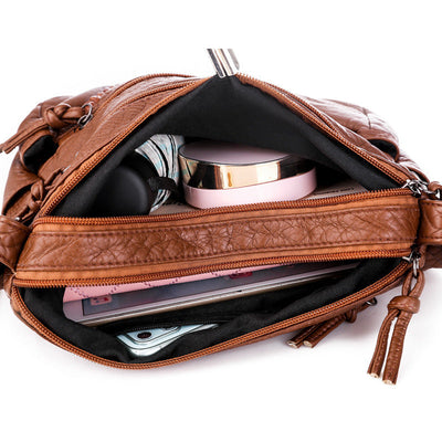 Amy™ - Petit Handtas van Leer