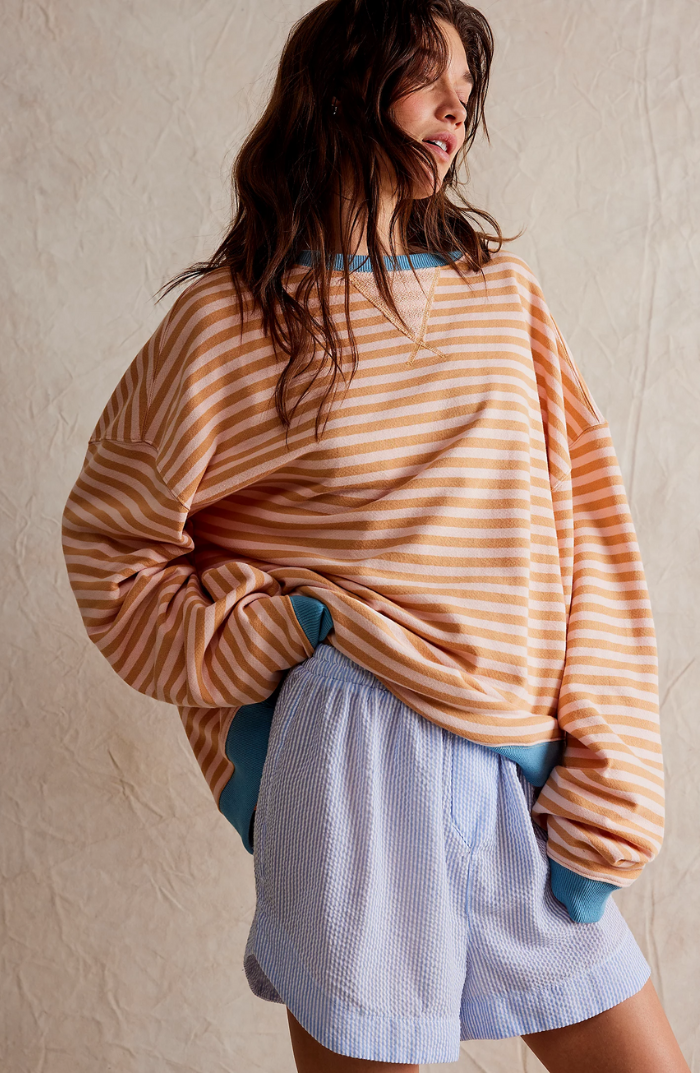 Brigitte® | Gestreepte Oversized Trui