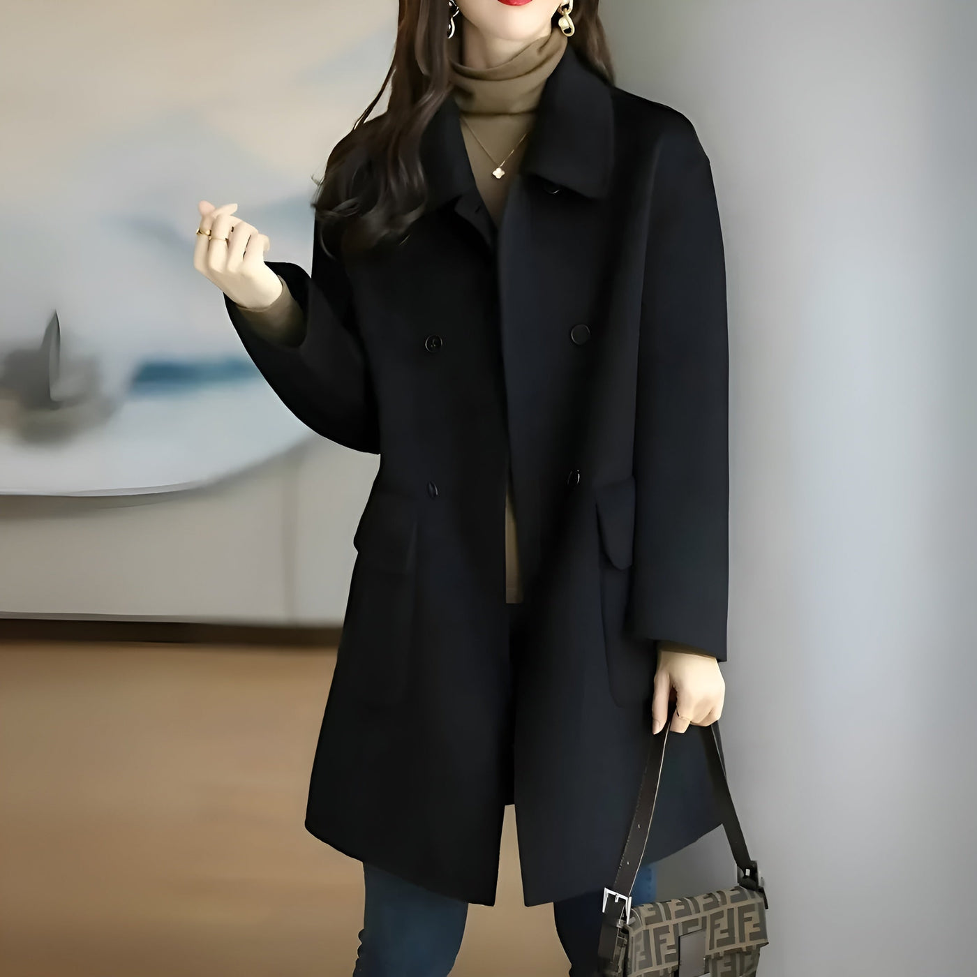 Mona® | Elegante en Warme Winterjas