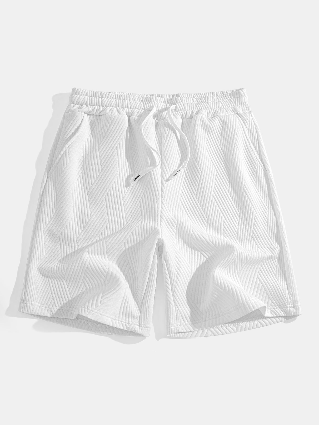 Mouwloze hoodie in gestreept jacquard <tc>T-Shirt</tc> &amp; Shorts