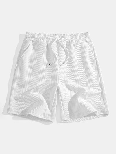 Mouwloze hoodie in gestreept jacquard <tc>T-Shirt</tc> &amp; Shorts