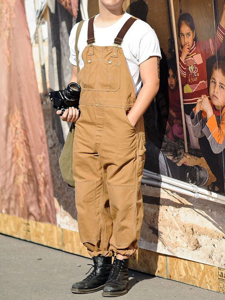 Luc™ | Vintage camel overall