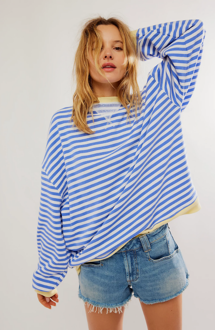 Brigitte® | Gestreepte Oversized Trui