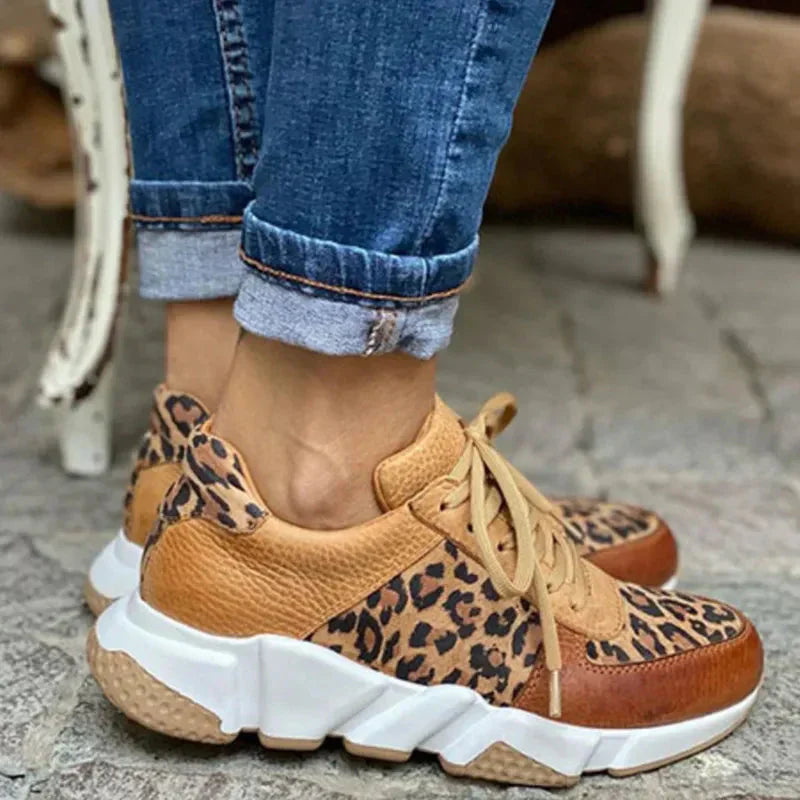 Gabi® | Comfortabele Luipaard Sneakers