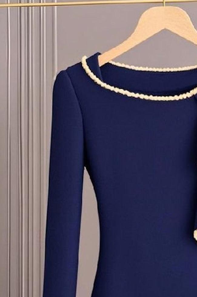 Thea® | Langarmpullover in Frisch Blauw