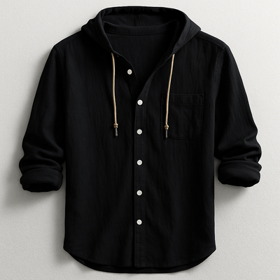 EMINE™ | LUXE HEMD MET CAPUCHON