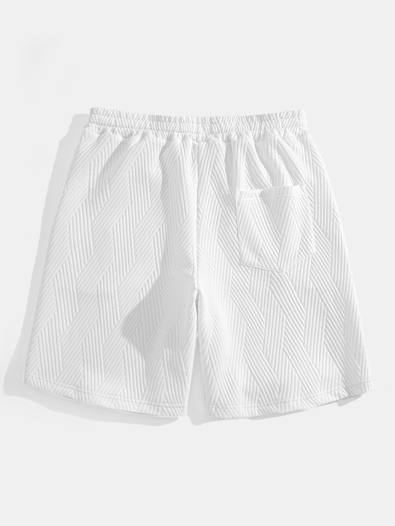 Mouwloze hoodie in gestreept jacquard <tc>T-Shirt</tc> &amp; Shorts