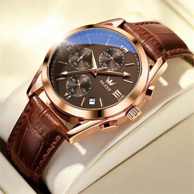 Gregor® | Luminous Quartz Chronograaf Horloge