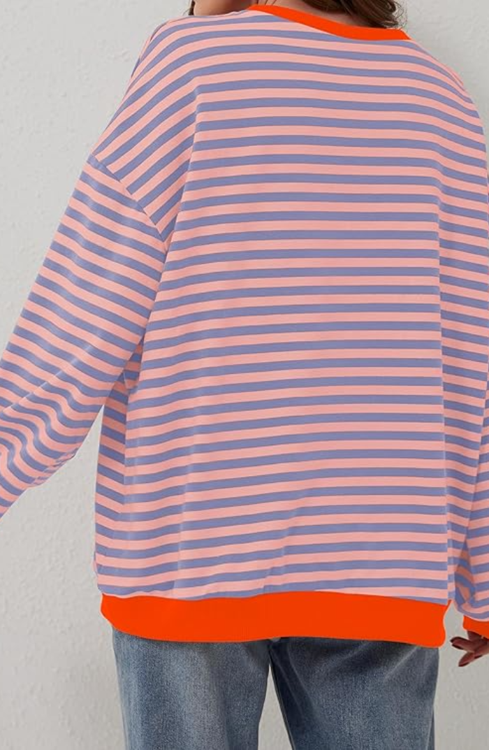 Brigitte® | Gestreepte Oversized Trui