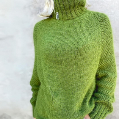 MONIKA® | Elegante Hoge Kraag Trui