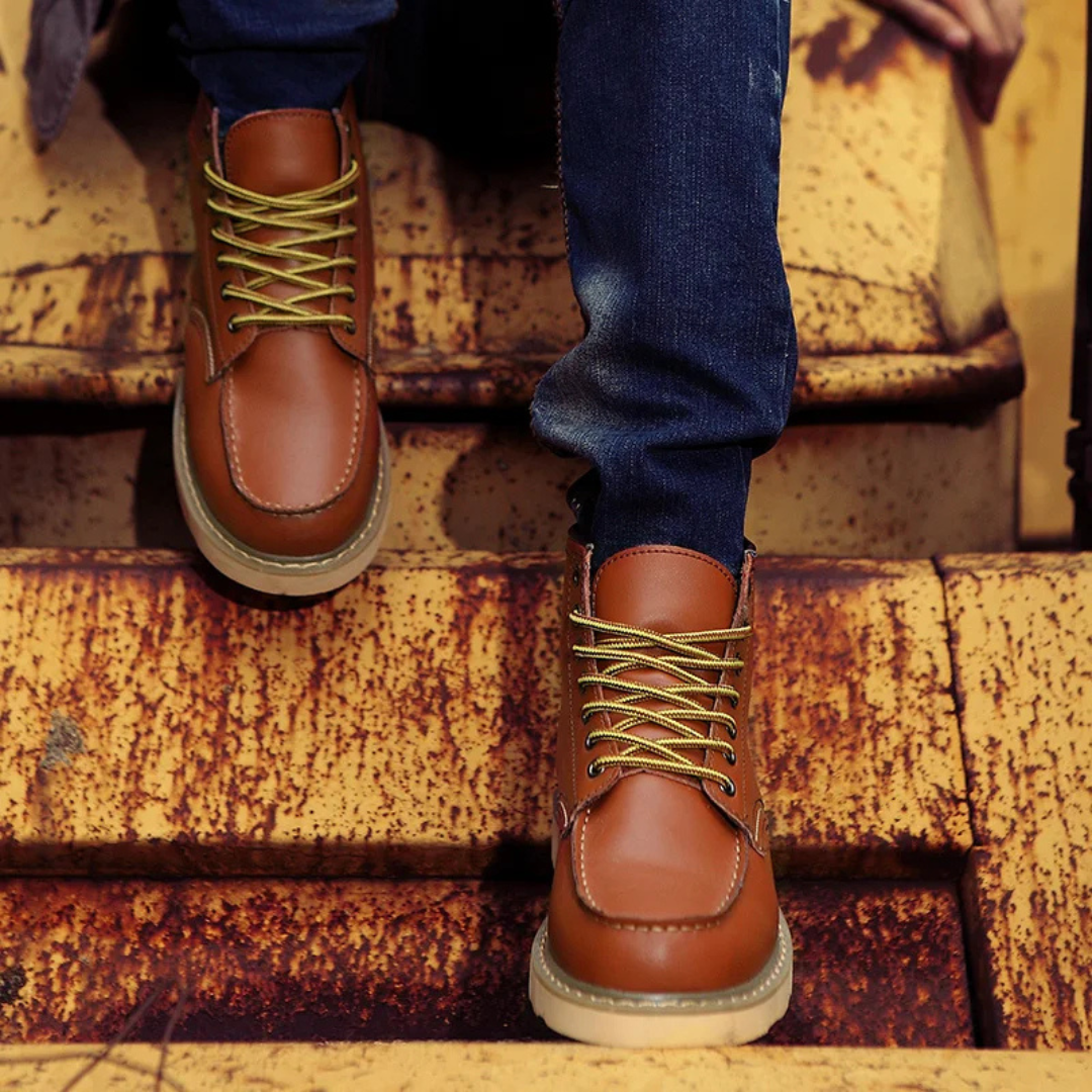 Cole™ | Vintage leren laarzen