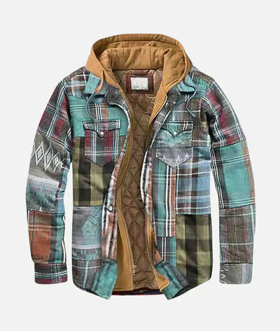 Lenoir™ | Geruite patchworkjas