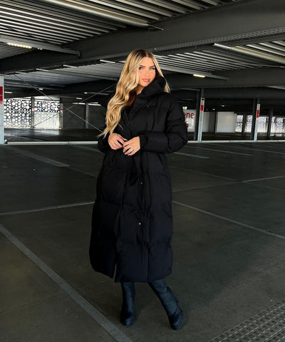 Bianca® | Lange winterjas met riem