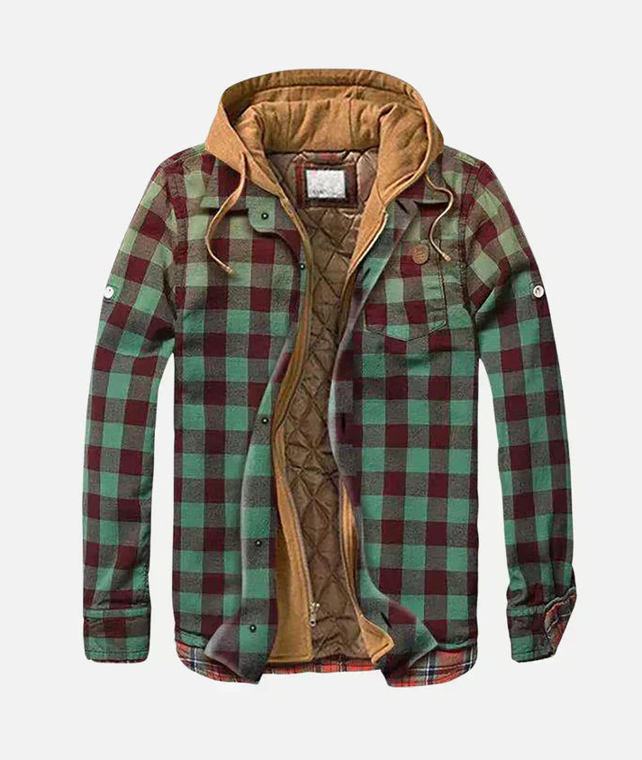 Lenoir™ | Geruite patchworkjas