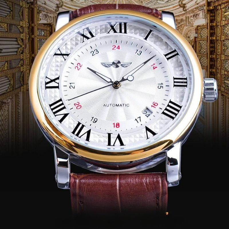 Konstantin® | Luxe Automatische Volledige Lederen Horloge