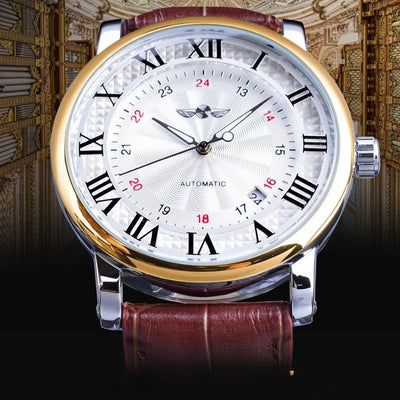 Konstantin® | Luxe Automatische Volledige Lederen Horloge