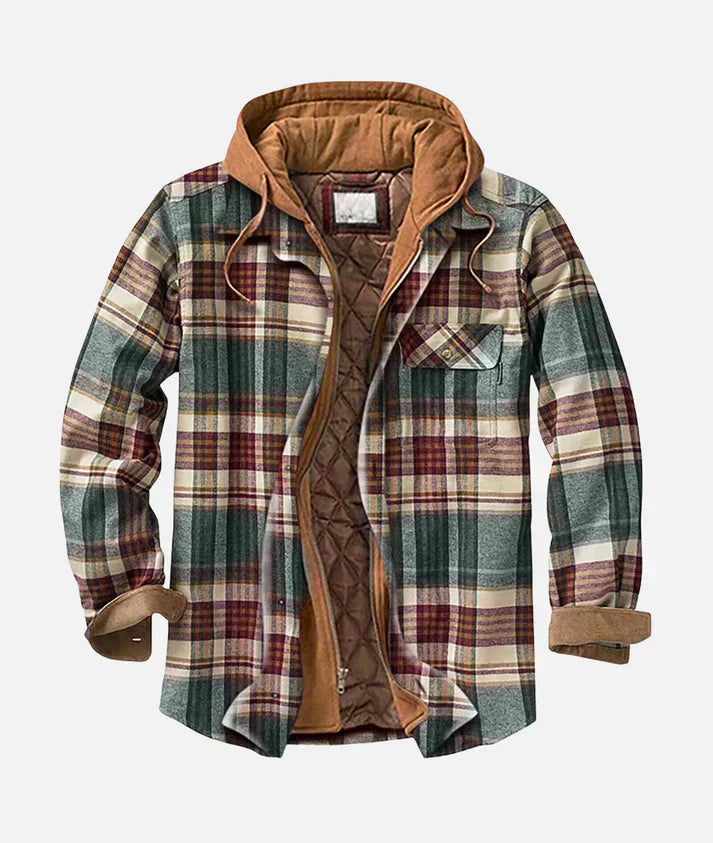 Lenoir™ | Geruite patchworkjas