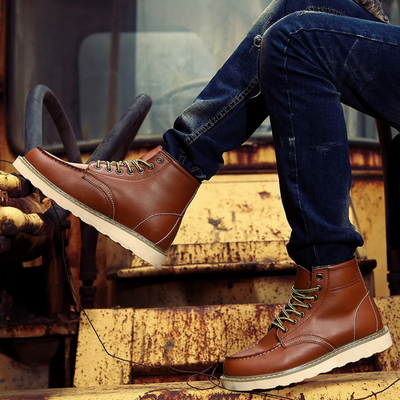 Cole™ | Vintage leren laarzen