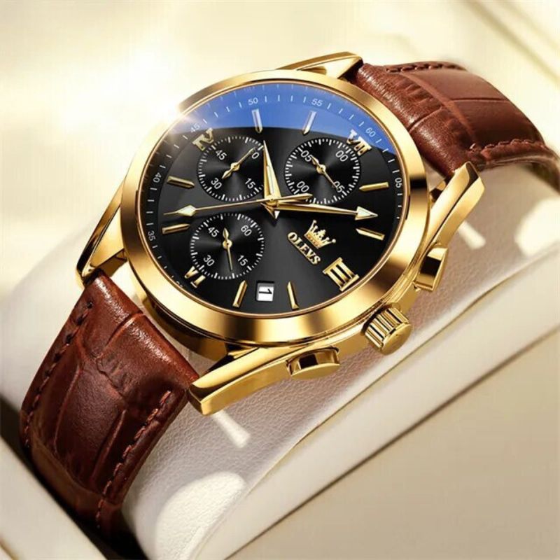 Gregor® | Luminous Quartz Chronograaf Horloge