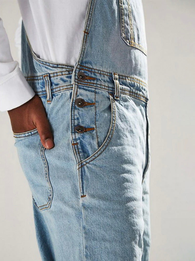 Mathieu™ | Traditionele denim salopette