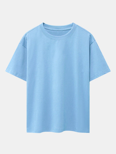 Oversized basis T-shirt van zware kwaliteit