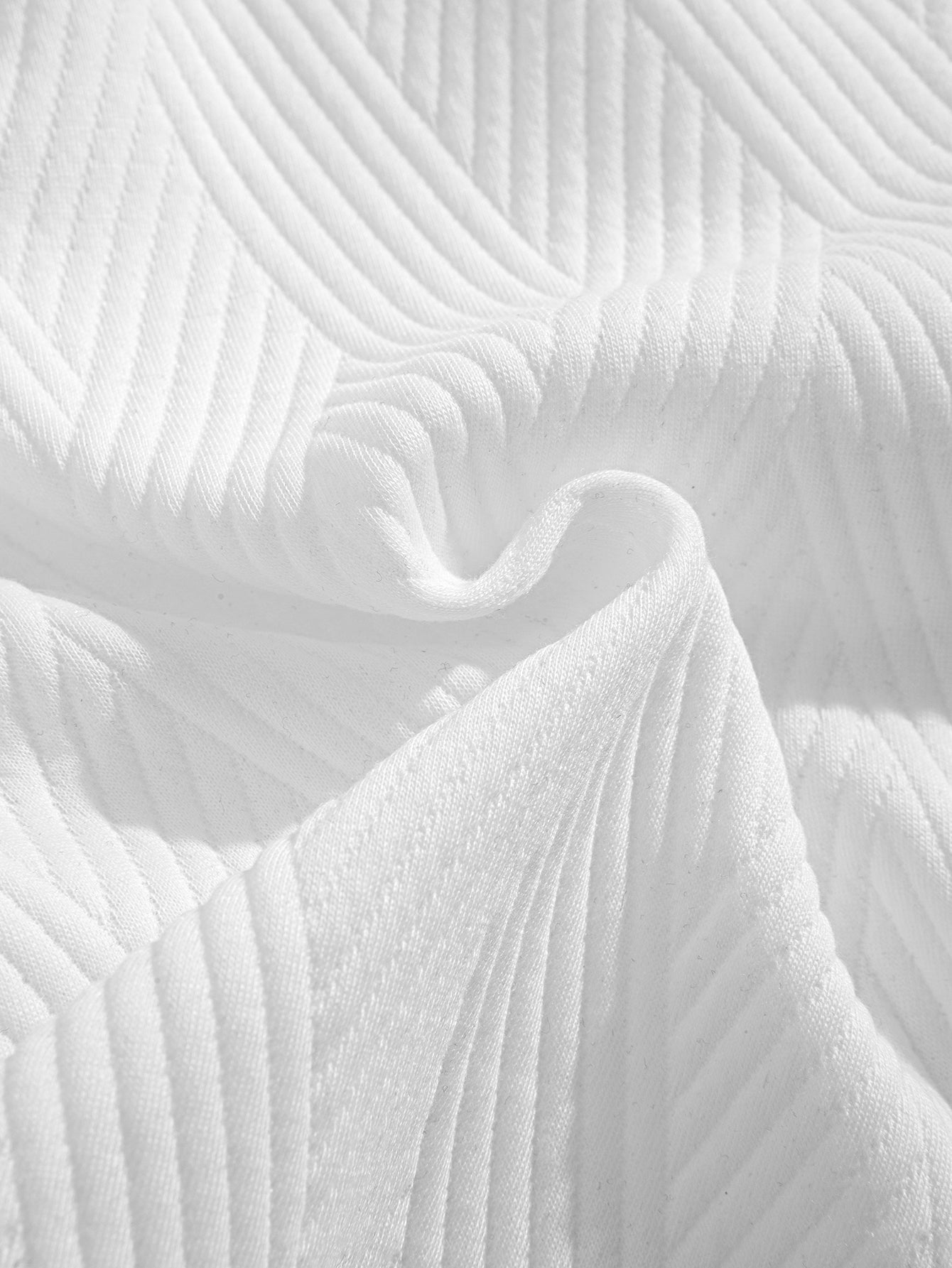 Mouwloze hoodie in gestreept jacquard <tc>T-Shirt</tc> &amp; Shorts
