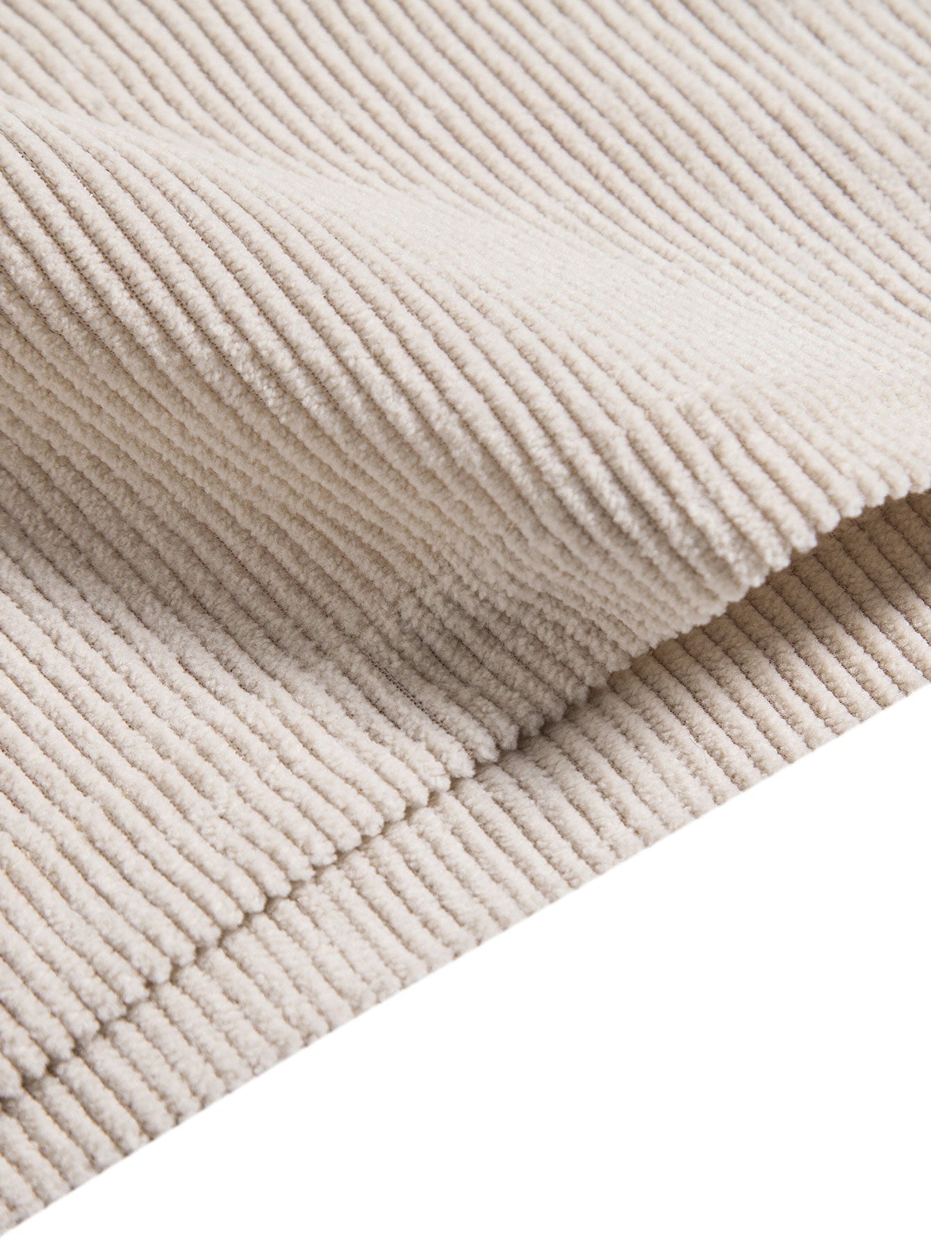 Korte mouwen corduroy shirt met knopen en shorts