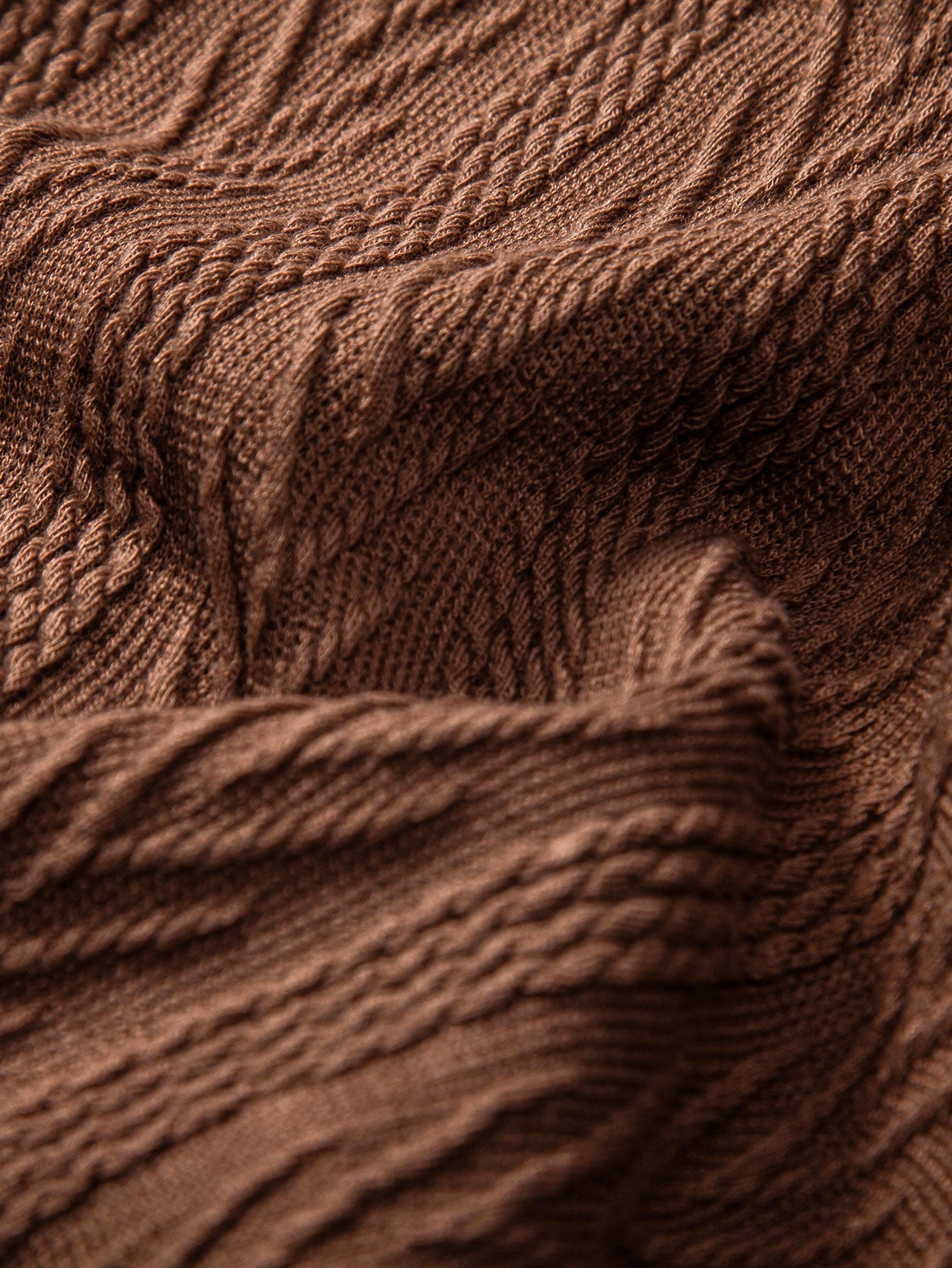 Cubaans Shirt in Textured Jacquard & Rechte Textured Anti-Kreukelpantalon