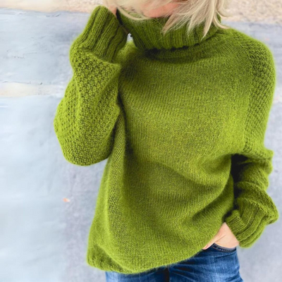 MONIKA® | Elegante Hoge Kraag Trui