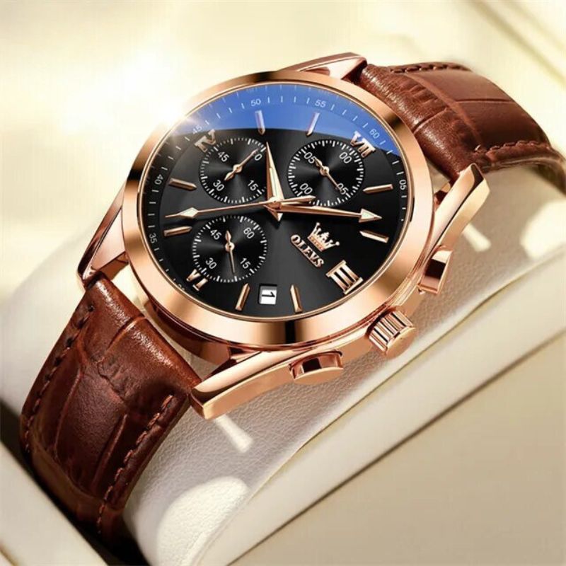 Gregor® | Luminous Quartz Chronograaf Horloge