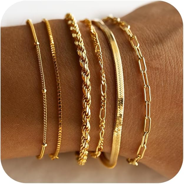 Aqua® | Armband-Set Isabella
