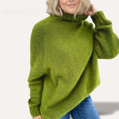 MONIKA® | Elegante Hoge Kraag Trui