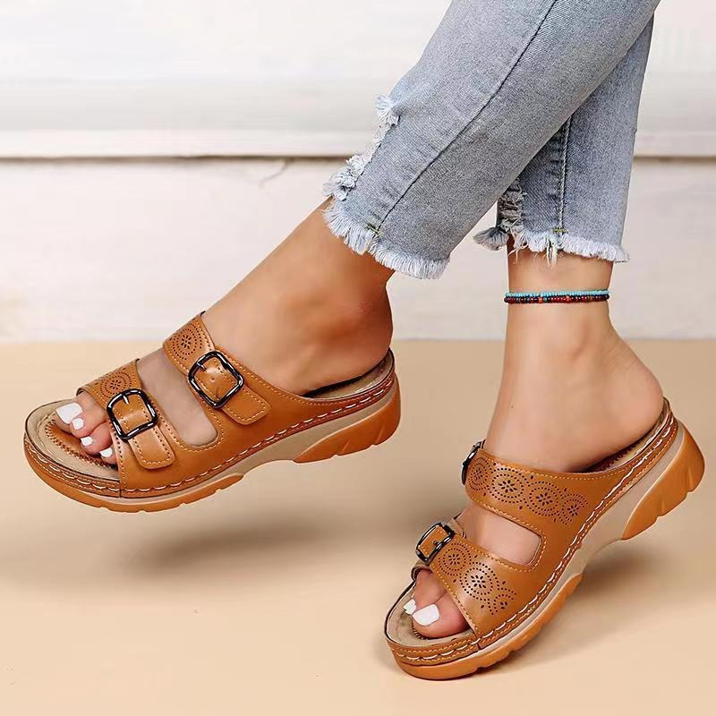 Ina® | Orthopedische Leren Sandalen