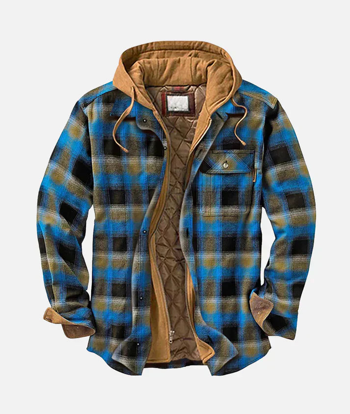 Lenoir™ | Geruite patchworkjas