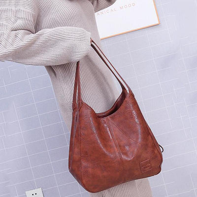 KARLIE® | VINTAGE-HANDGEVETEN LEER