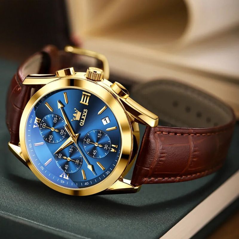 Gregor® | Luminous Quartz Chronograaf Horloge