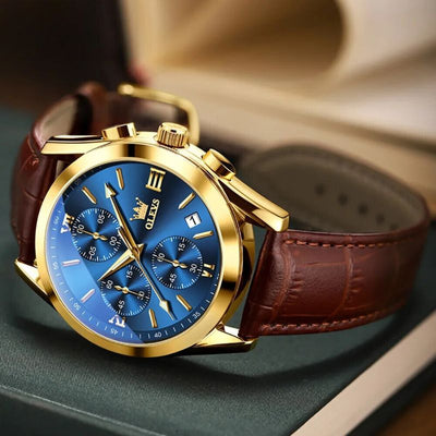 Gregor® | Luminous Quartz Chronograaf Horloge