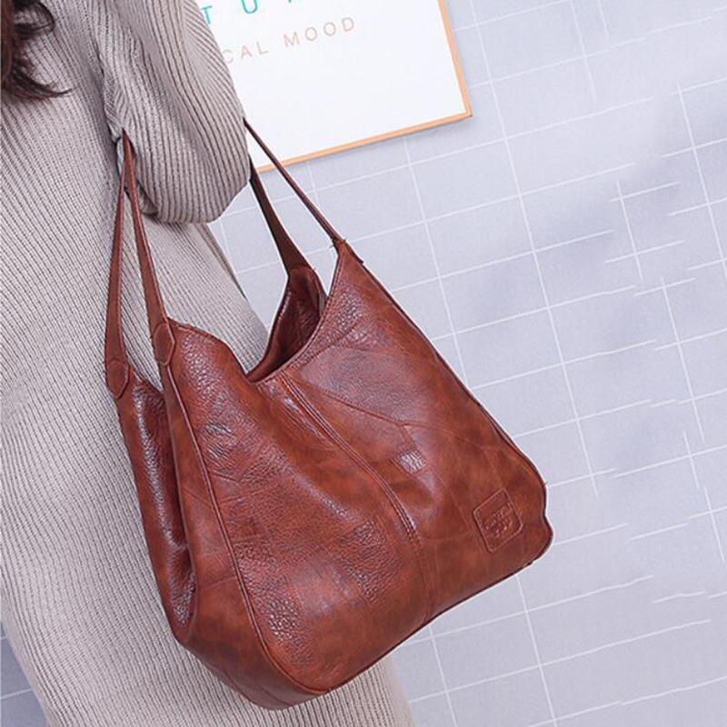KARLIE® | VINTAGE-HANDGEVETEN LEER