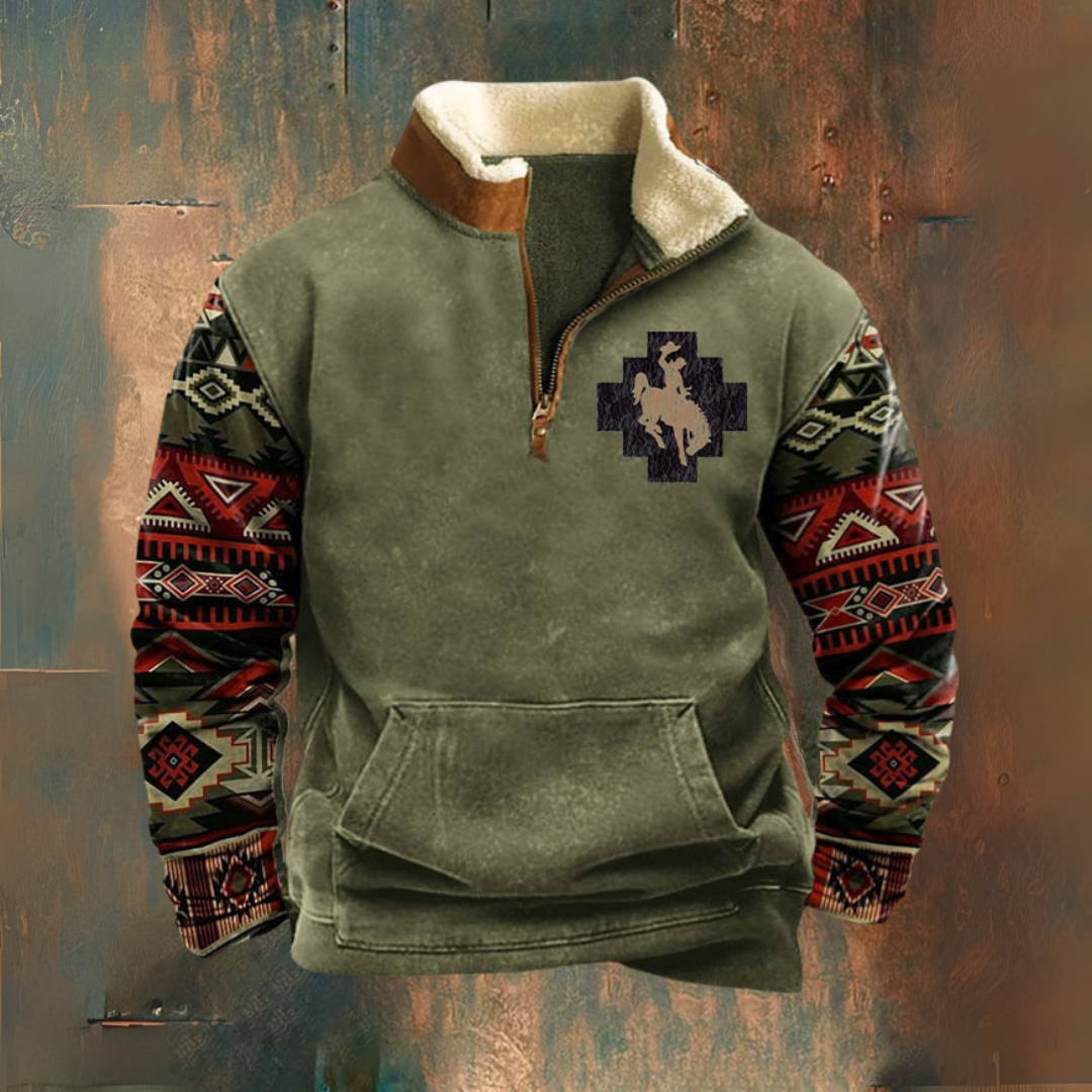 RODEO — Sweat met rits voor herfst-winter
