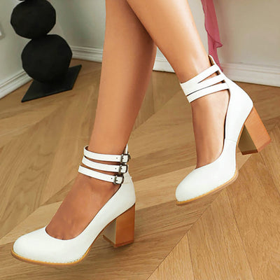 Elisa™| Gladde Sandalen met Dikke Zool