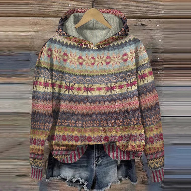 URSULA® | ETHNISCHE HOODIE
