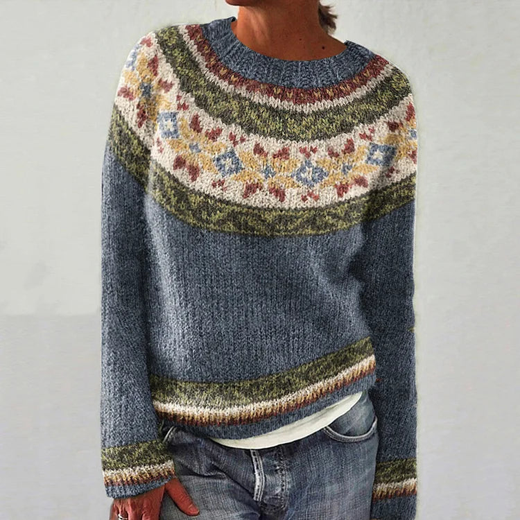 Marliese® | RETRO KLEURBLOK PULLOVER